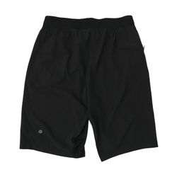 Lululemon T.H.E. Shorts Large L Mens Black 11” Inseam Unlined Gym Running Zipper