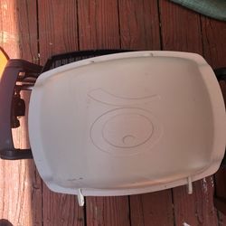 Weber Q1000 Liquid Propane Grill, Titanium