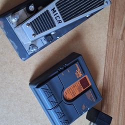 Vintage Zoom Bass Guitar Effect and Mica Wau Wau Wailer

