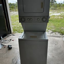 Double Stacker, Washer, And Dryer