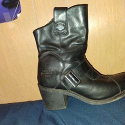 Haley Davidson Women Boots