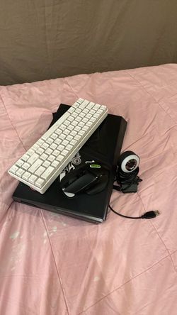 Pc( mouse and keyboard and camera included