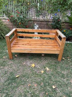 Wooden Outdoor Garden Bench