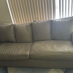 Large Grey Sofa 