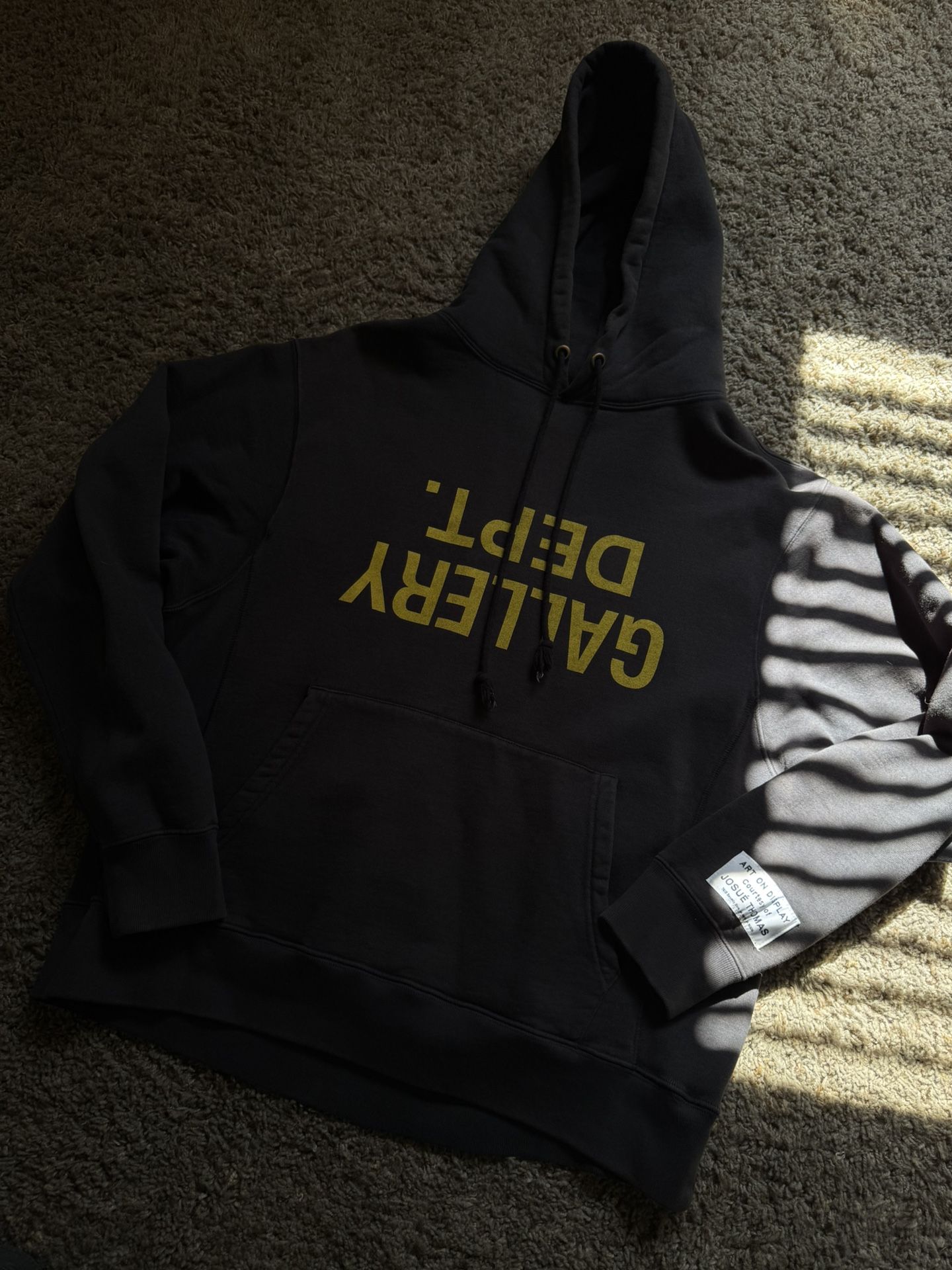 Gallery Dept Upside Down Logo Hoodie