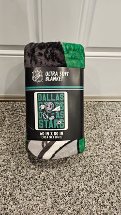 NHL Dallas Stars 60"x80" Cartoon Puck Ultra Soft Blanket