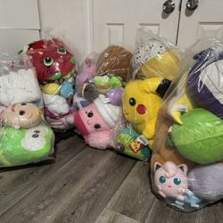 All Stuffed Animals Plushies Pokémon Super Mario Squishmallows