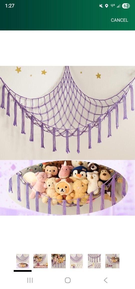 Stuffed Animal Hammock