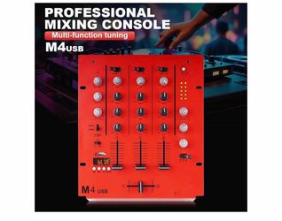 M4 USB Professional DJ Mixer