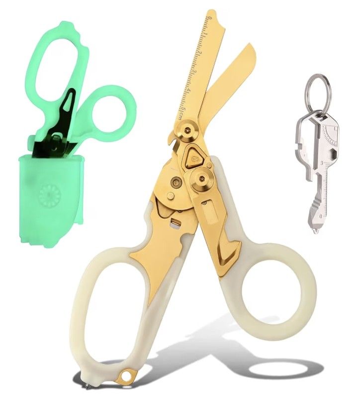 6-in-1 Trauma Scissors, Outdoor Camping Tools, Scissors
