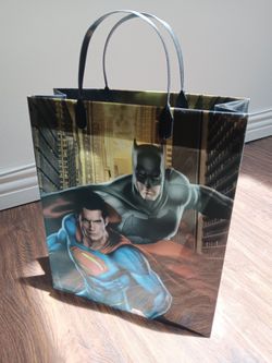 Licensed  Plastic Bag BATMAN X SUPERMAN 2