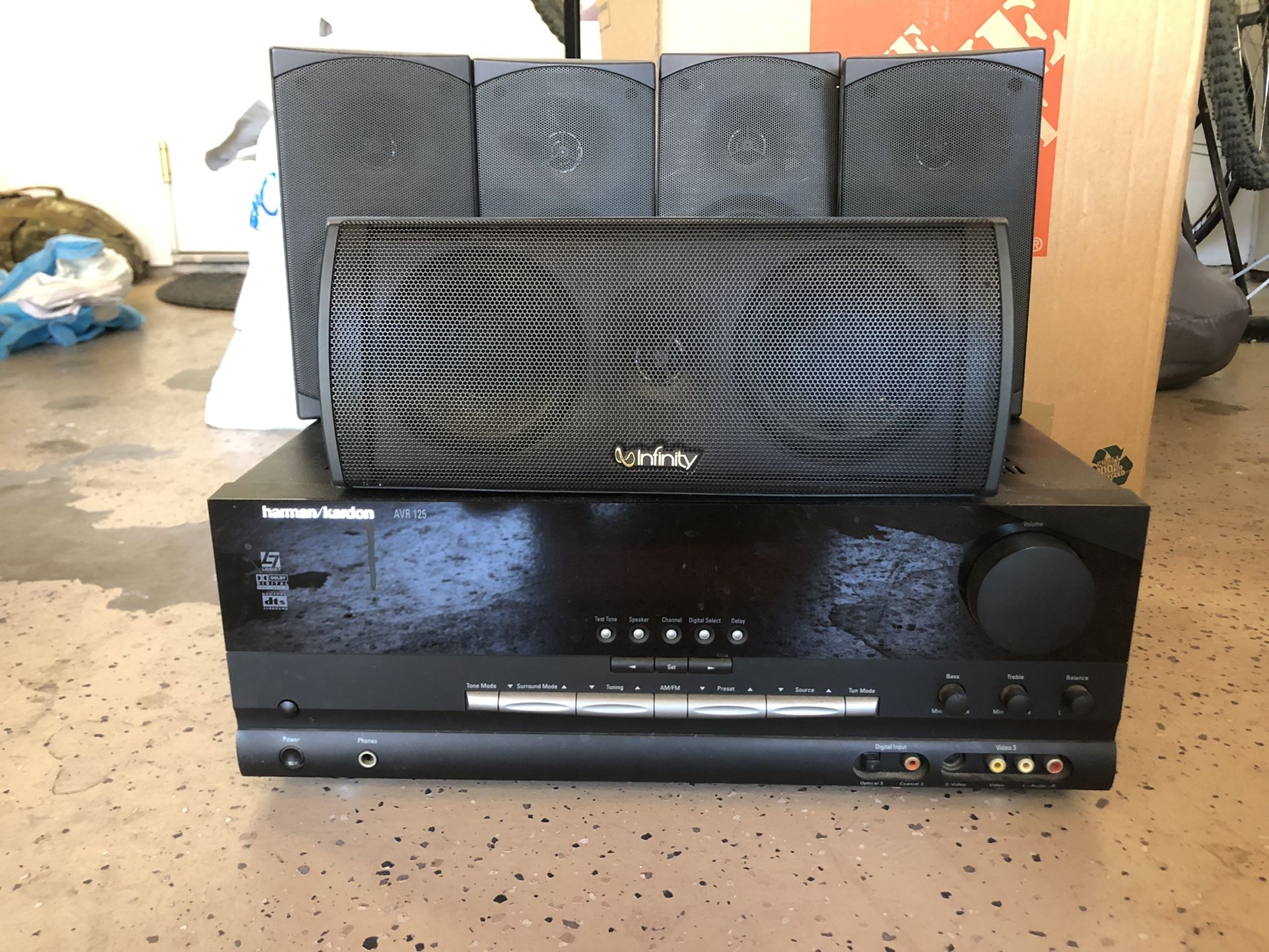 Harman Kardon AVR 125 Audio Video Receiver