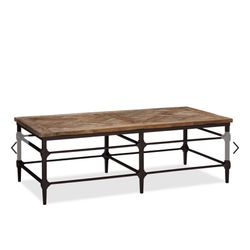 Pottery Barn - Parquet Rectangular Reclaimed Wood Coffee Table (54")