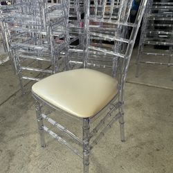 Clear Fancy Chairs 🪑 Party Supplies 