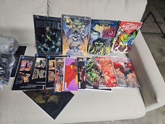 Superman and batman comics