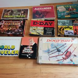 Boardgames Lot.  9 Games. 
