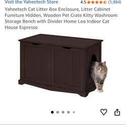 Litterbox Cabinet-Brand New still in box