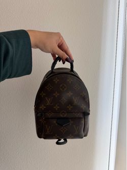 LV mini palm spring backpack