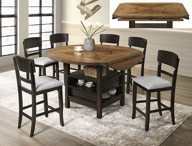 NEW 5pc-7pc Counter Height DINING Room SET Table Chairs💥NO CREDIT NEEDED $10 Down