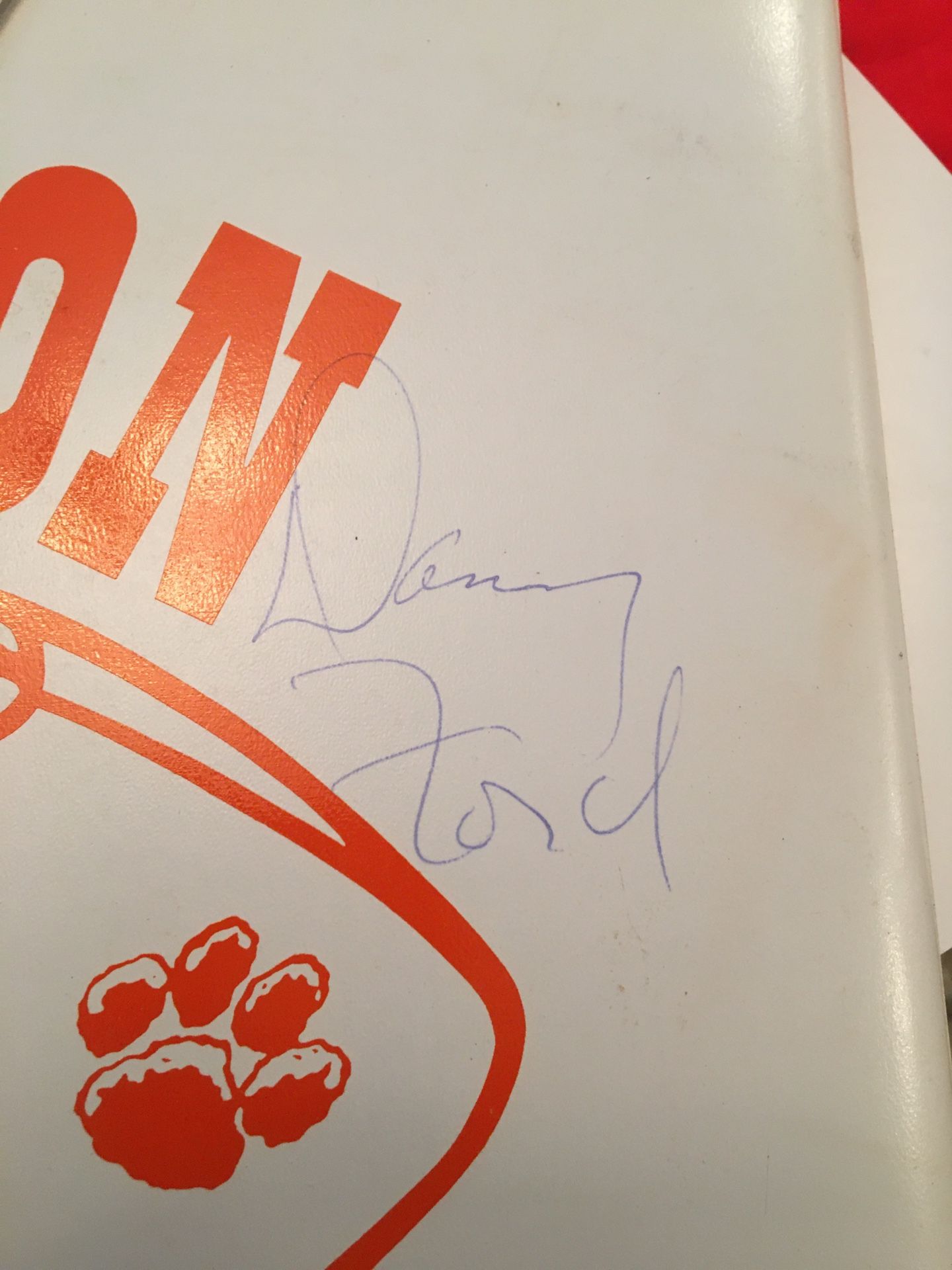 Clemson stadium seats (Danny Ford)