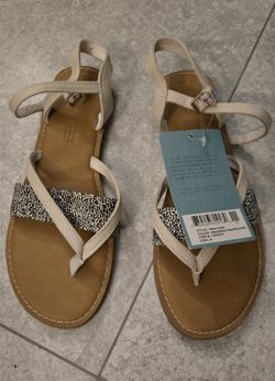 Toms Lexie Leonard print Sandals