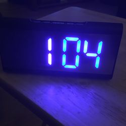 Huge Led Clock