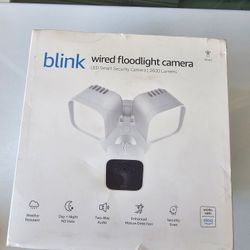 blink  Wired Flooding Camera New 