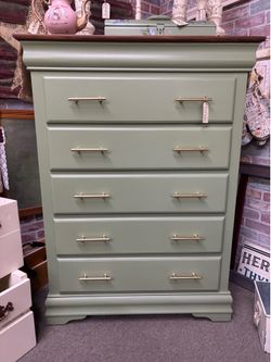 Tall Sage Dresser