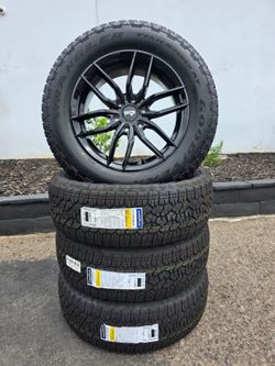 20" NICHE wheels/rims 33" Goodyear tires