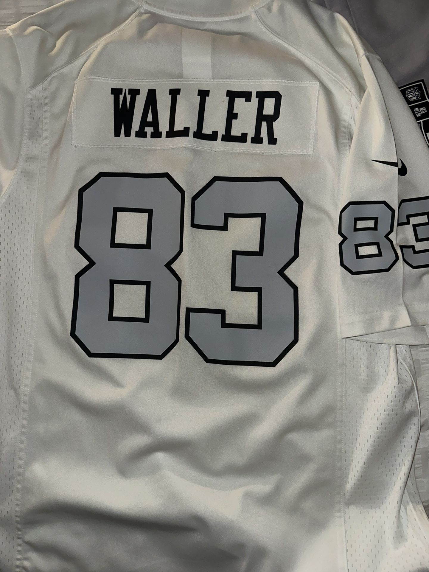 Raiders Mens Jersey Darren Waller #83 Alternate Game Day White