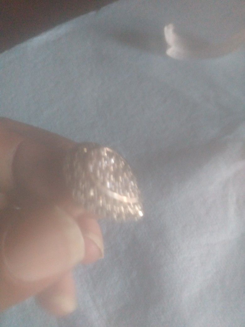 Wemon Ring 925 Silver With Ruel Dimond