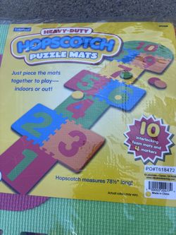 Lakeshore Puzzle Hopscotch Mats