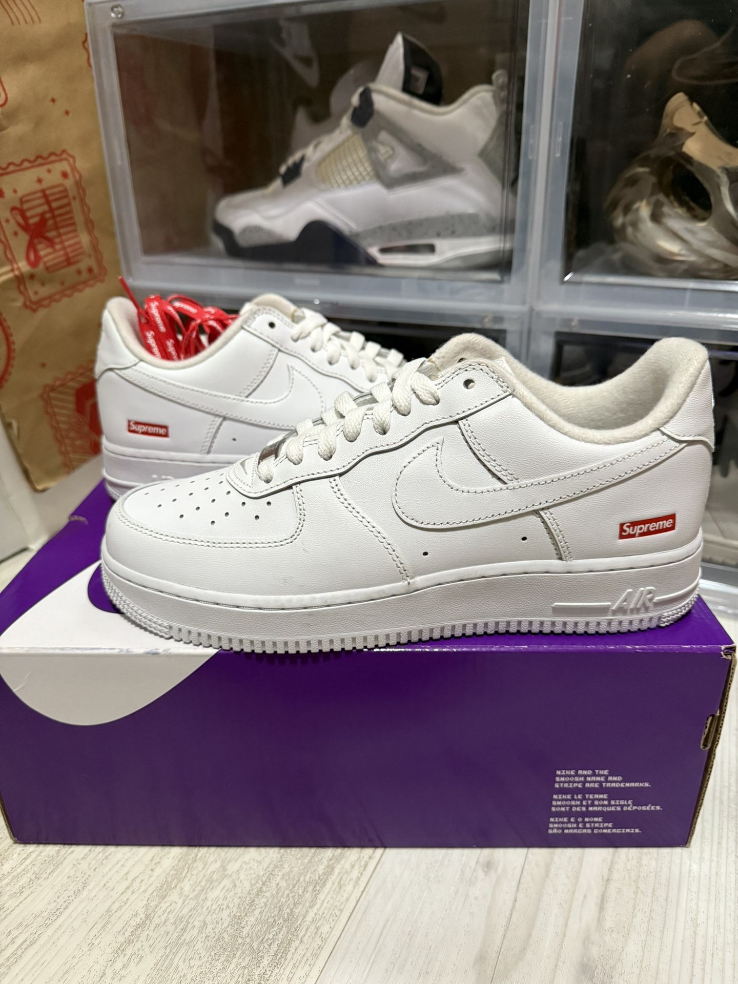 Supreme Nike Air Force 1 Low White