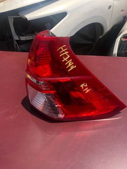 Right Side Tail Light For Honda CRV CR-V 4DR 15-16 Rear