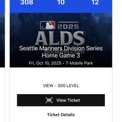 ALDS Game 5 - 2 Tickets
