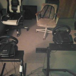 Race Simulator Rigs For PS4or5 Or PC  A Nd Ps4 
