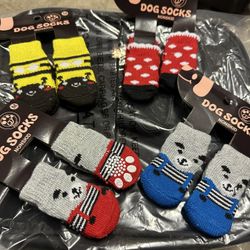 Size Medium Dog Socks 