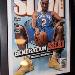 Signed SGA slam poster 
