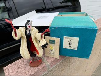 1995 WDCC Cruella De Vil "Anita Daahling" Figurine - Box & COA Included