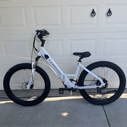 Sondors Smart Step Fat Tire Electric Bike – White