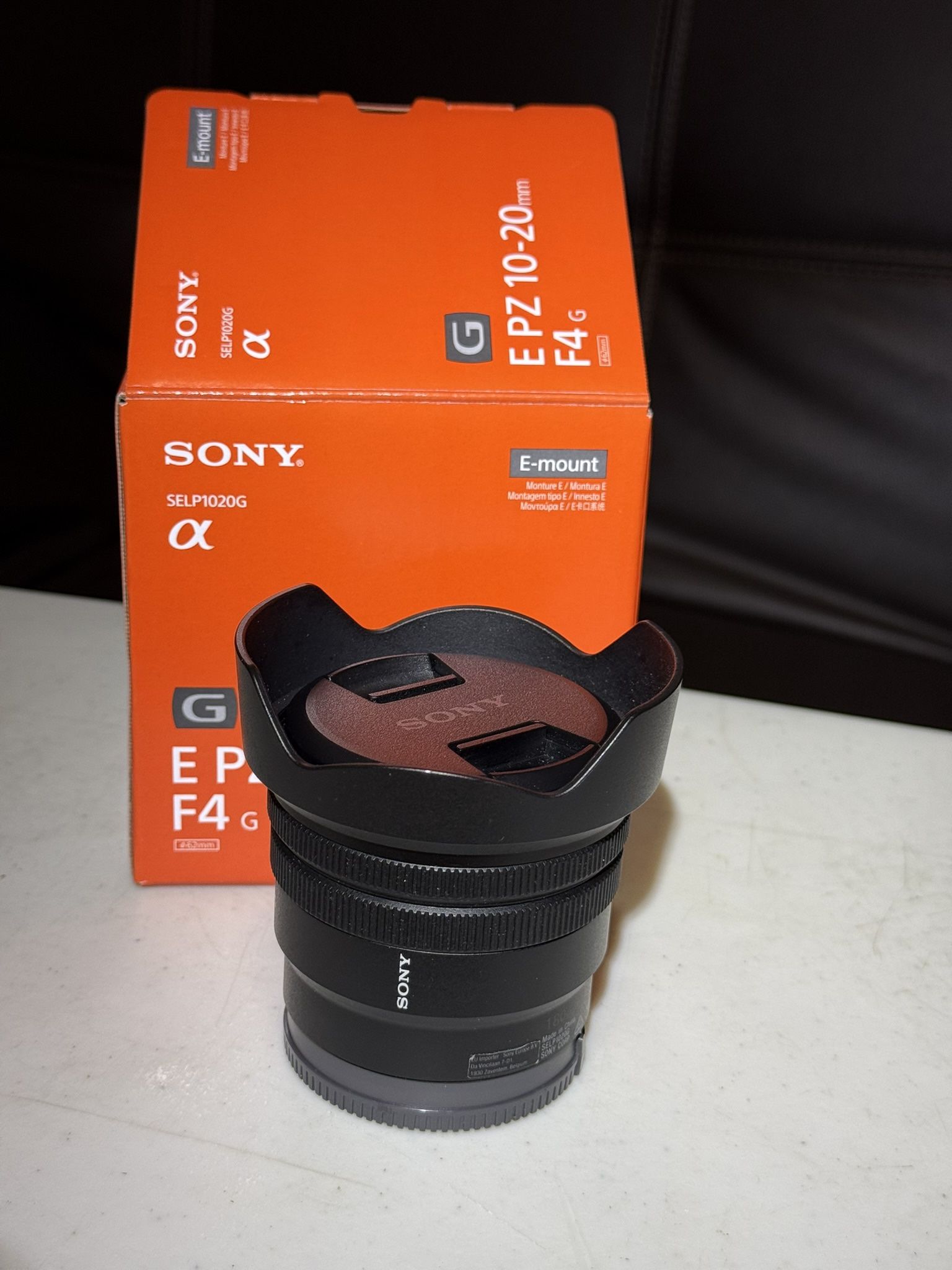 Sony 10–20mm f4 PZ