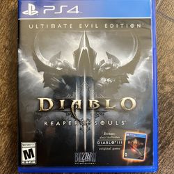 PS4. Diablo Reaper Of souls. Games 