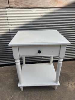 Wooden nightstand