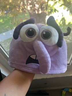 Inside Out Fear Velour Costume Hat