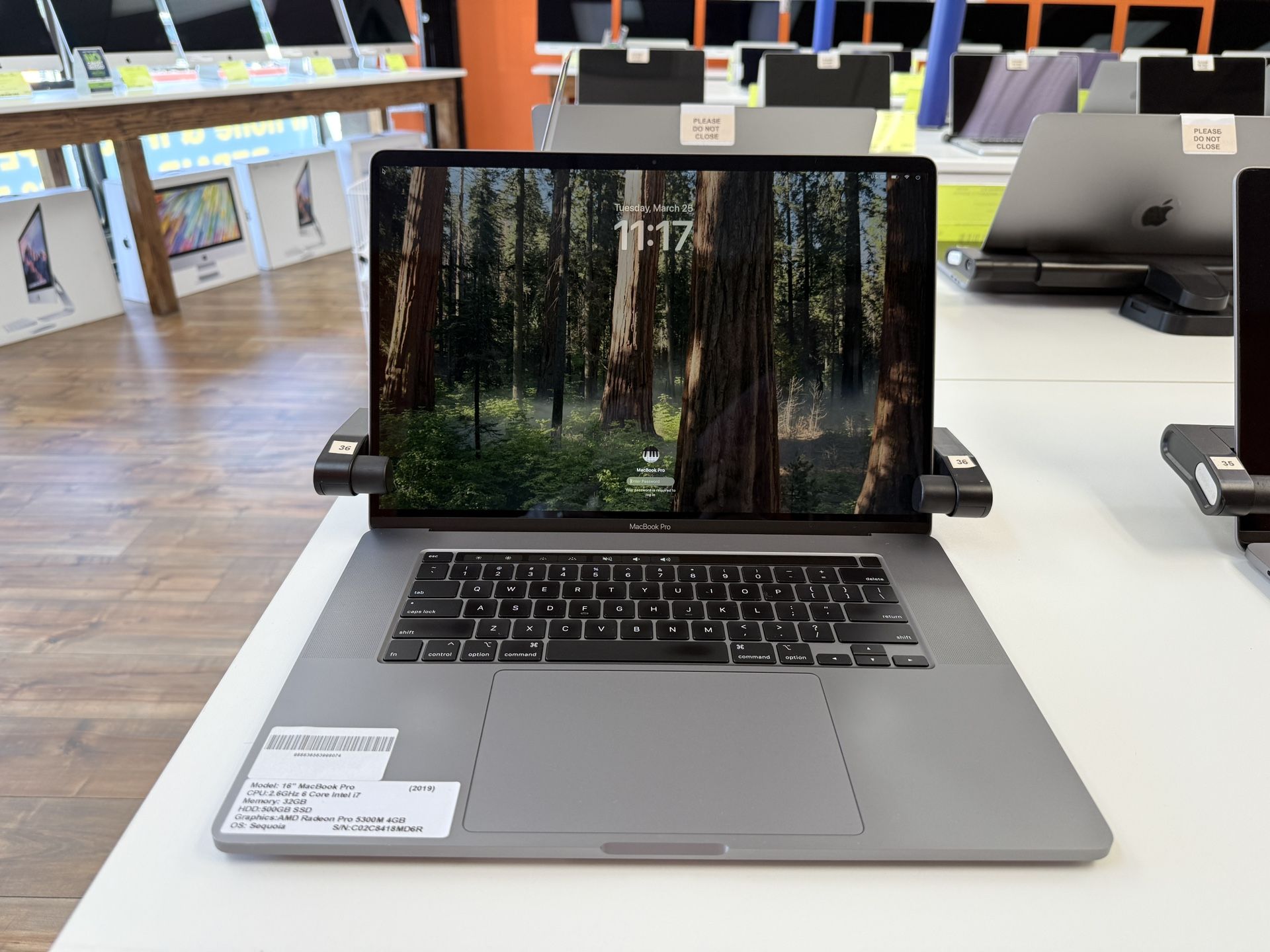 MacBook Pro 16 Inch **32GB RAM Intel Core i7