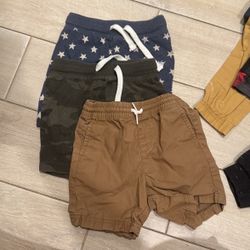3 pairs of toddler boy shorts 