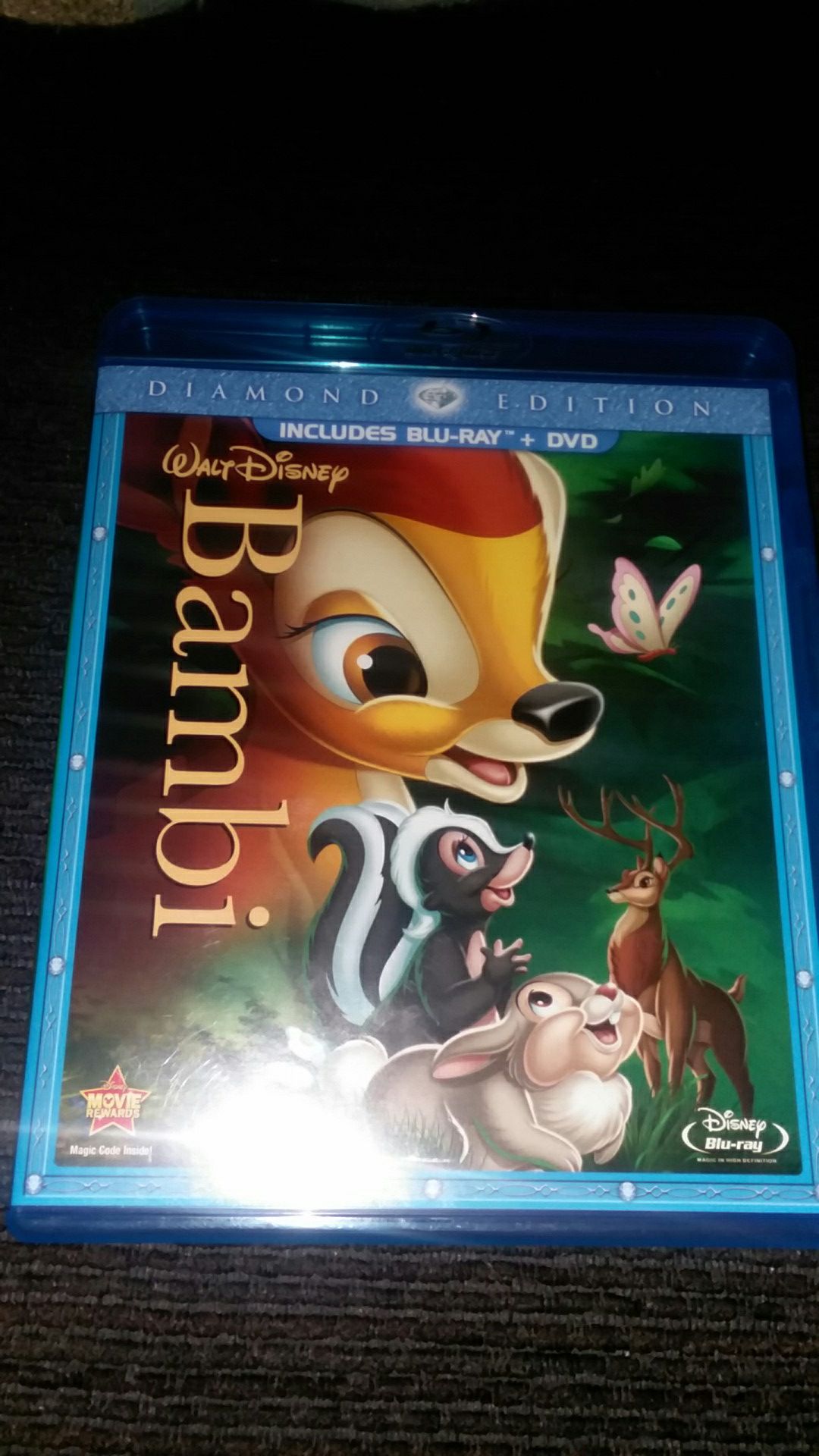Bambi blue ray and DVD