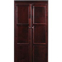Concepts in Wood Storage Cabinet, 60 inch with 4 Shelve - Cherry NIB