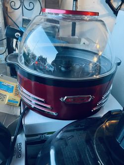 Retro Series Stirring Popcorn Maker 