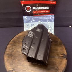 PepperBall TCP Holster Swivel Belt Loop Back Open Top Cytac Black